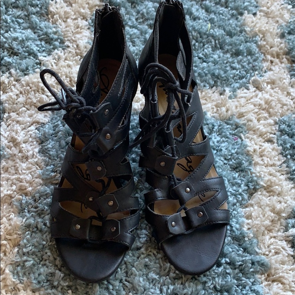 Gently worn hills
